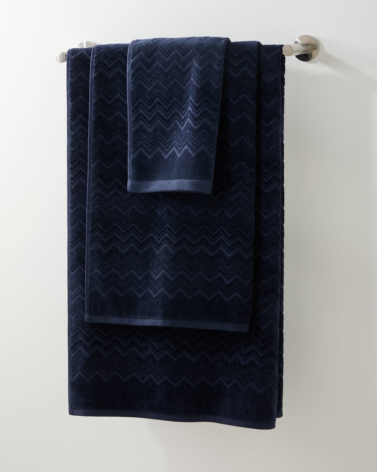 Missoni Chalk Hand Towel In Blue