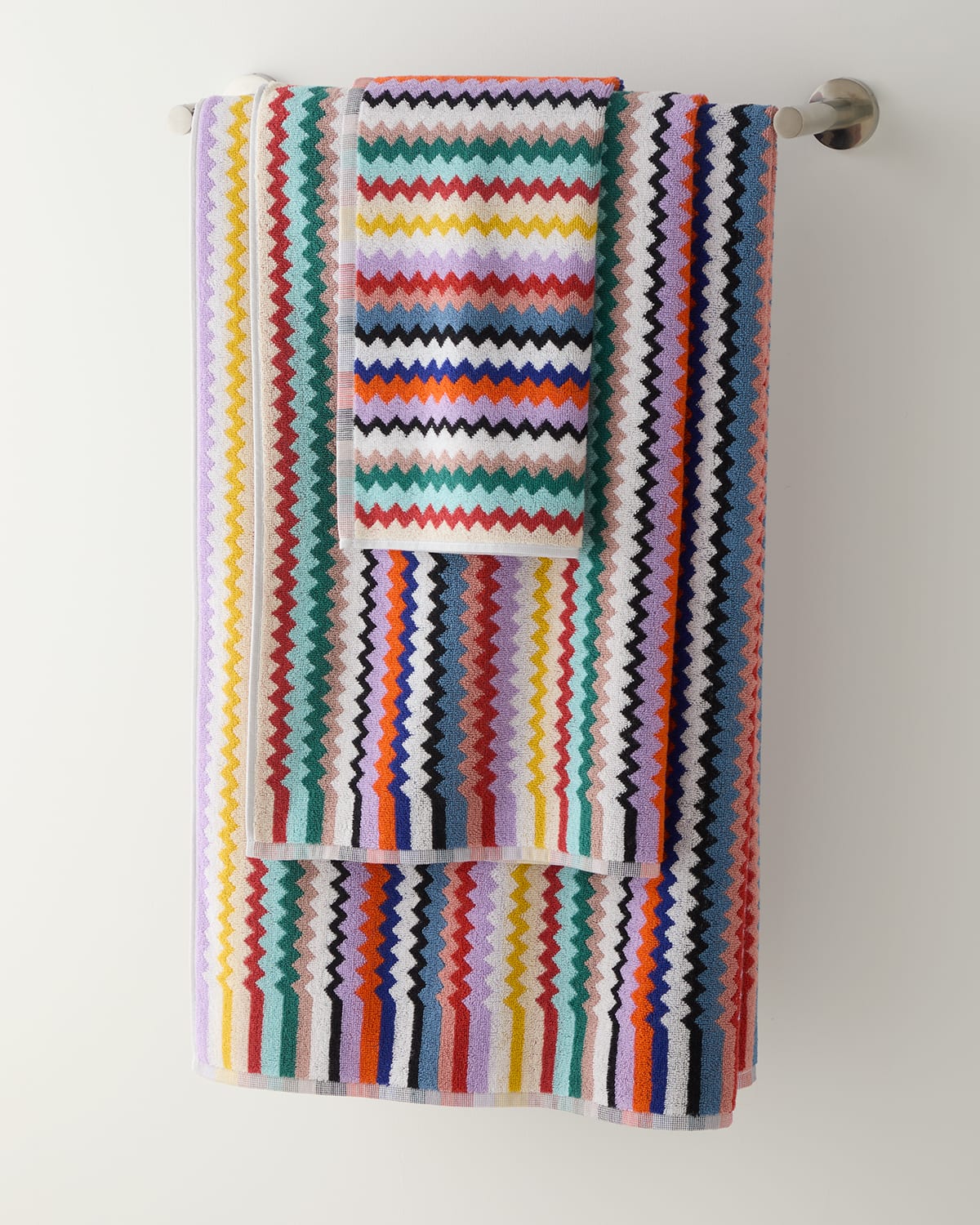 Missoni Riverbero Bath Towel In Multicolor