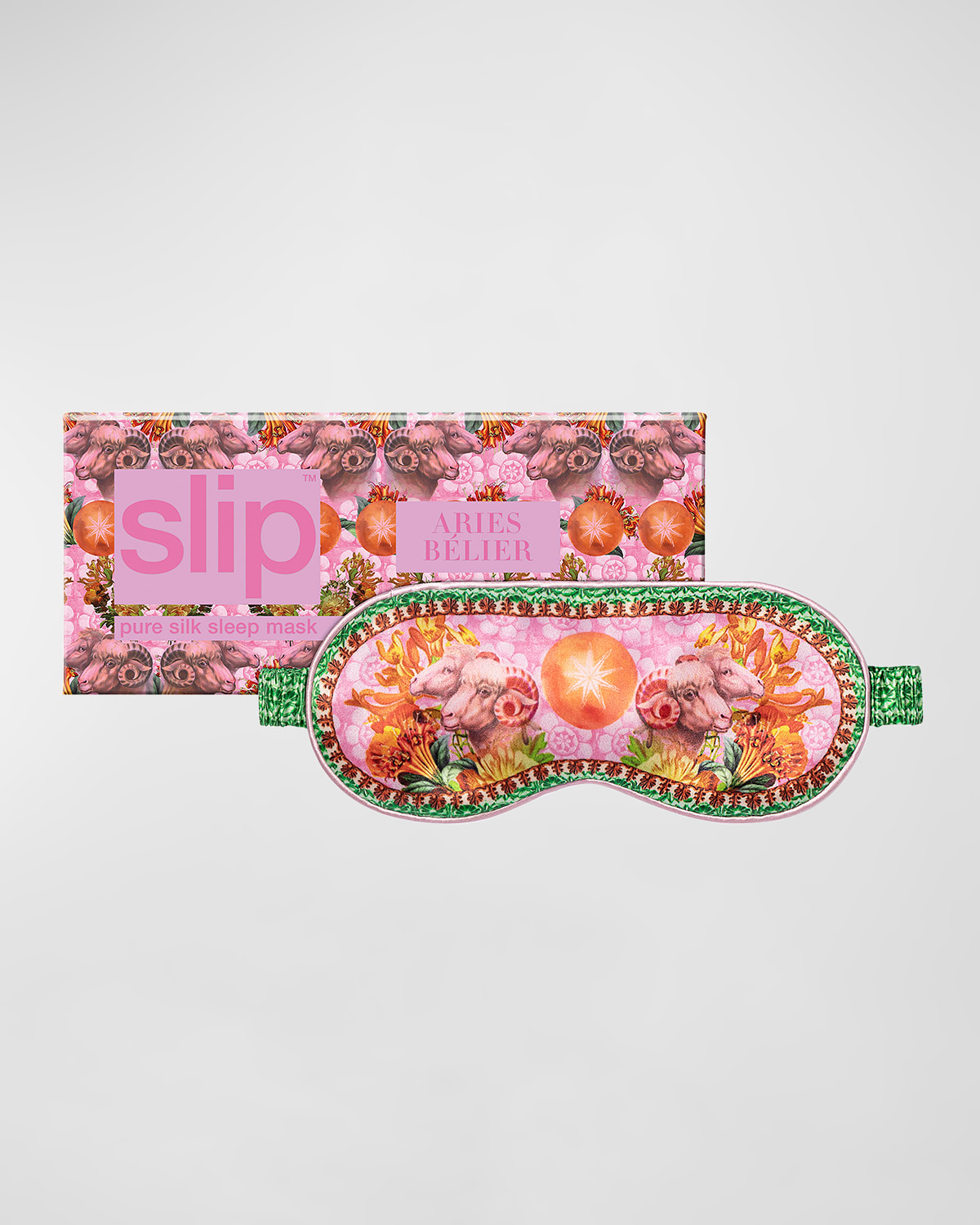 Slip Pure Silk Zodiac Sleep Mask In Aries