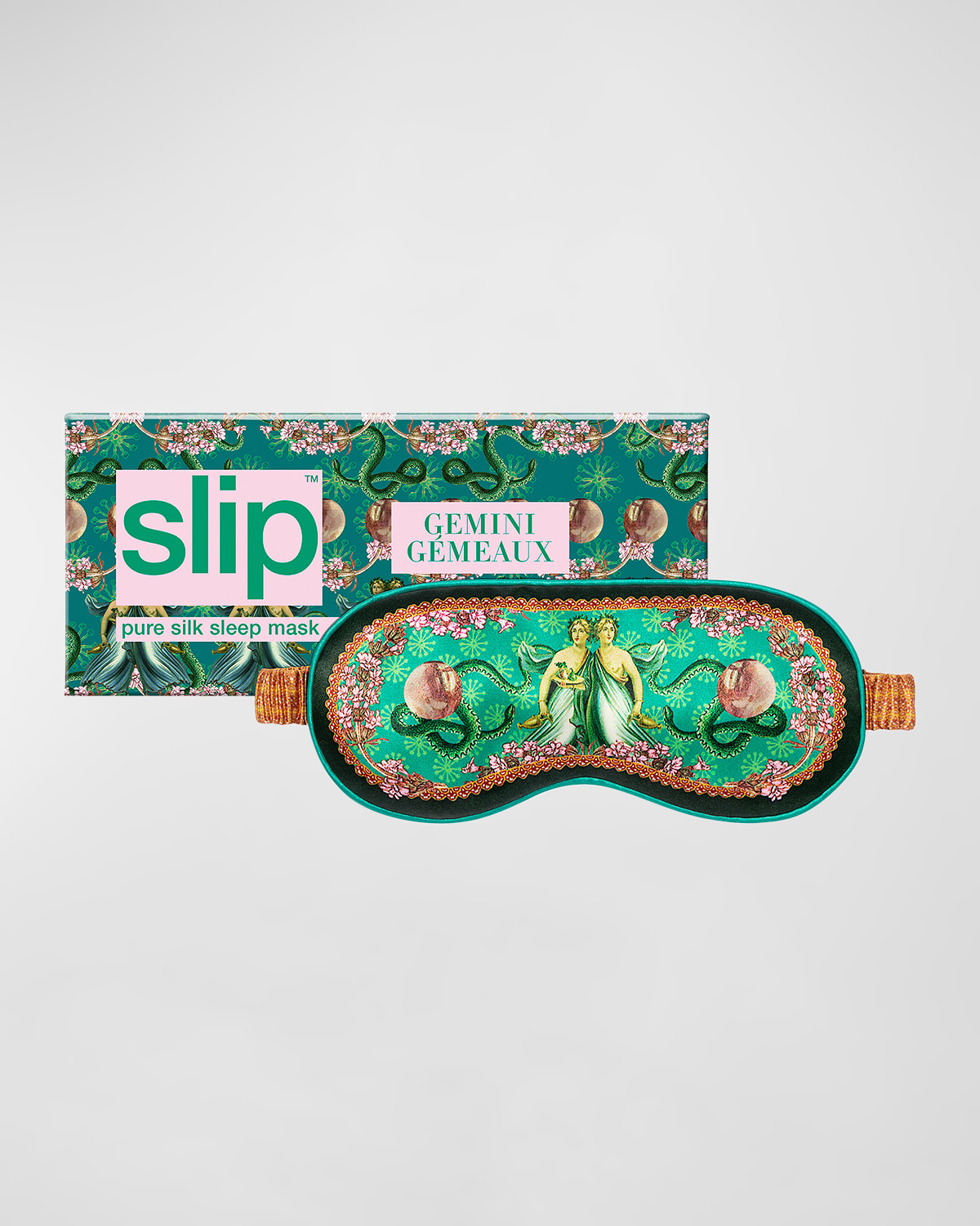 Shop Slip Pure Silk Zodiac Sleep Mask In Gemini