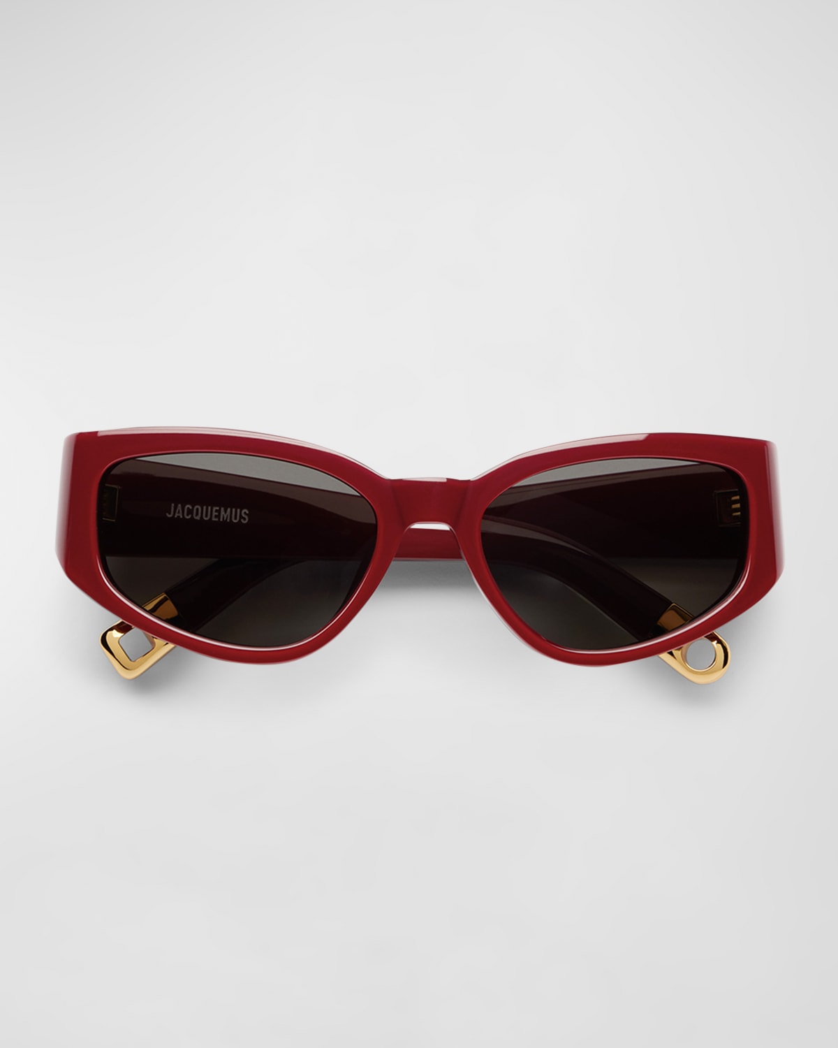 Les Lunettes Gala Acetate Oval Sunglasses