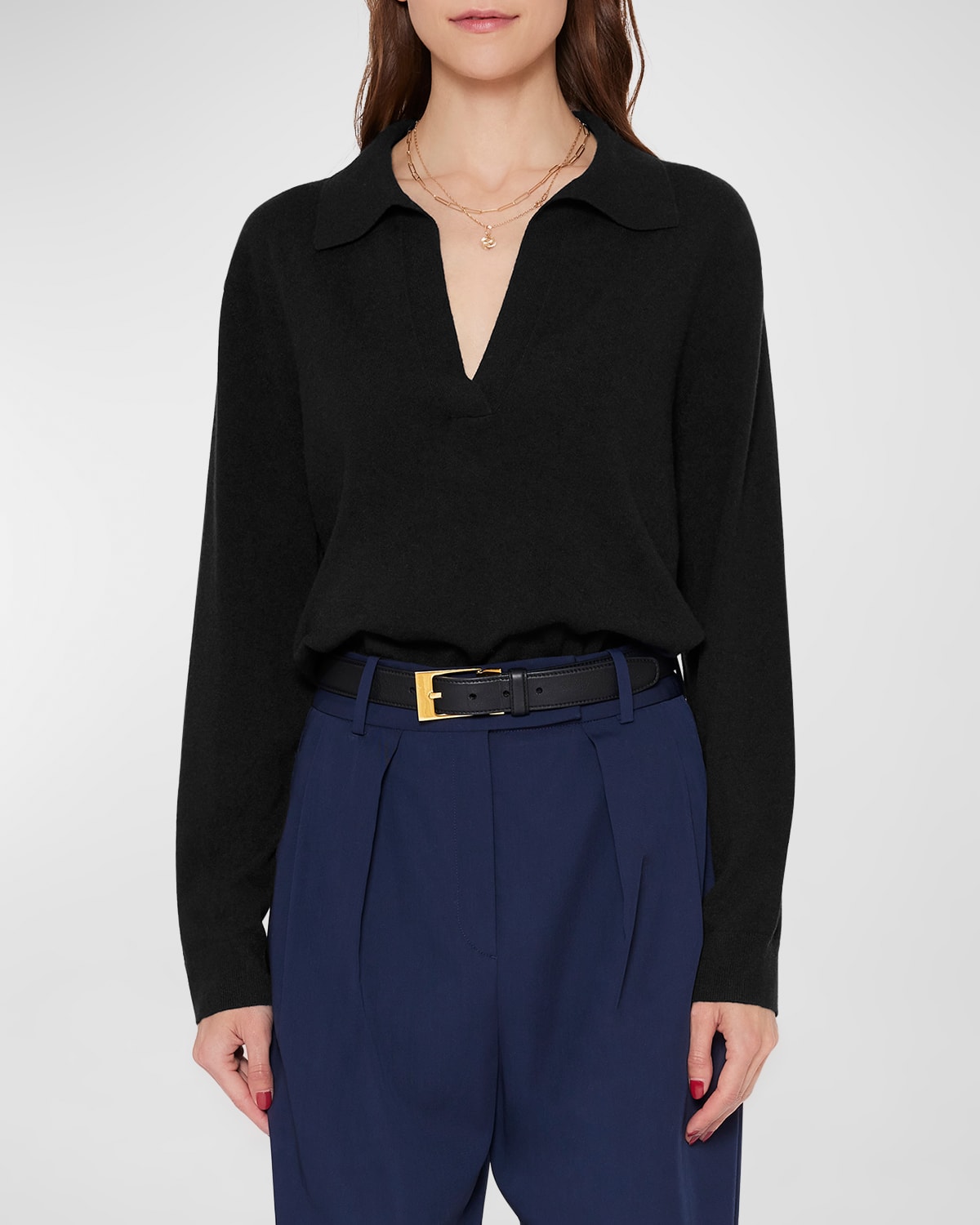 Canterbury Cashmere V-Neck Sweater