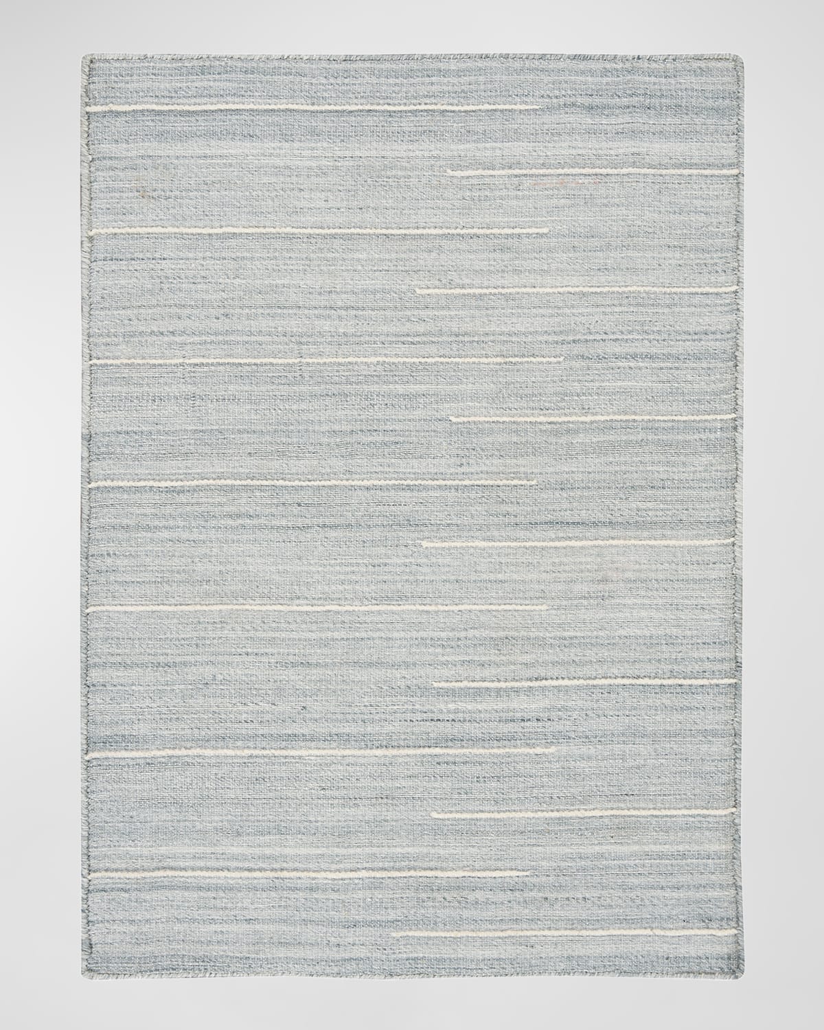 Shop Nourison Carson Flatweave Rug, 10' X 14' In Light Blue