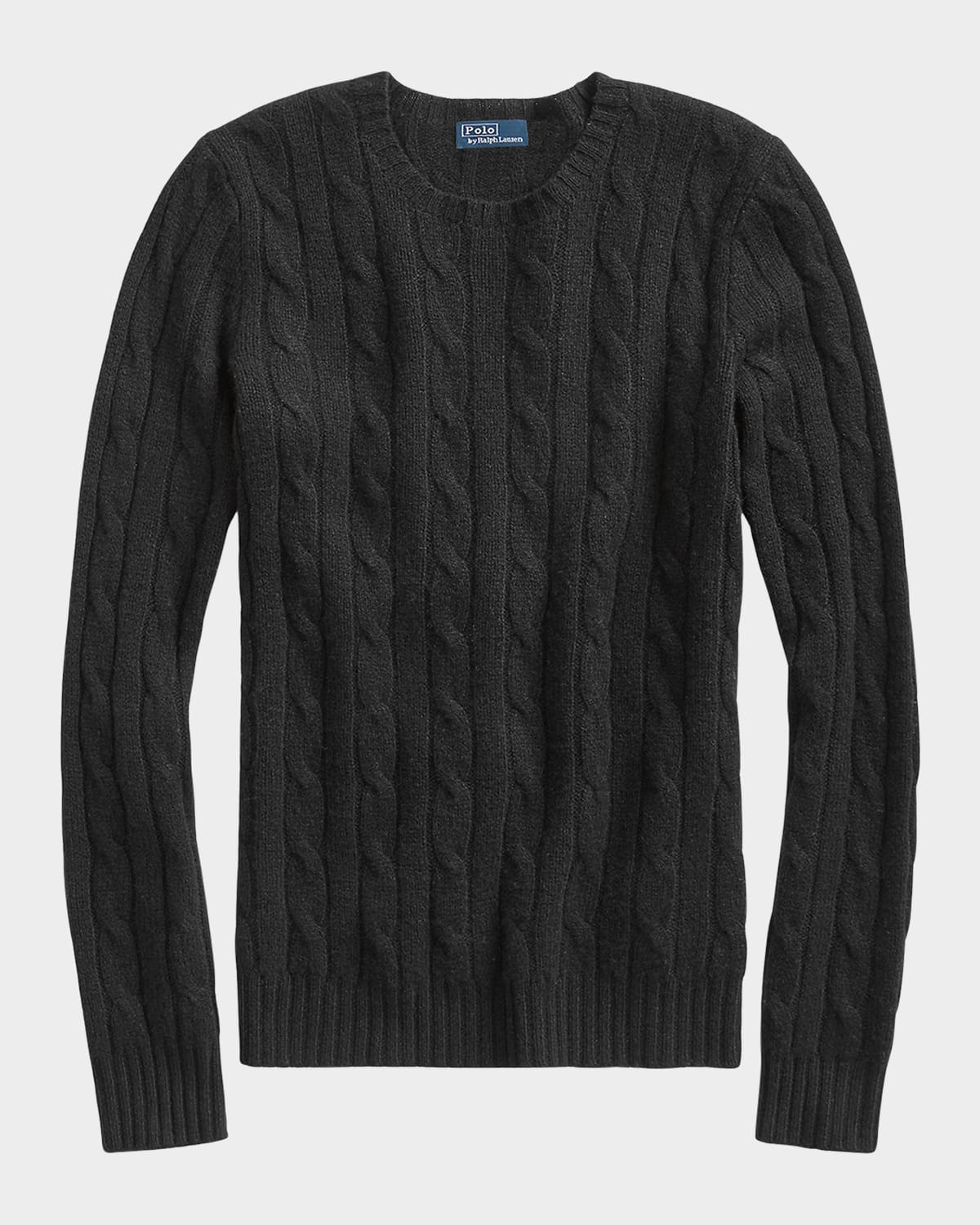 Polo Ralph Lauren Julianna Cable-knit Cashmere Sweater In Animal Print
