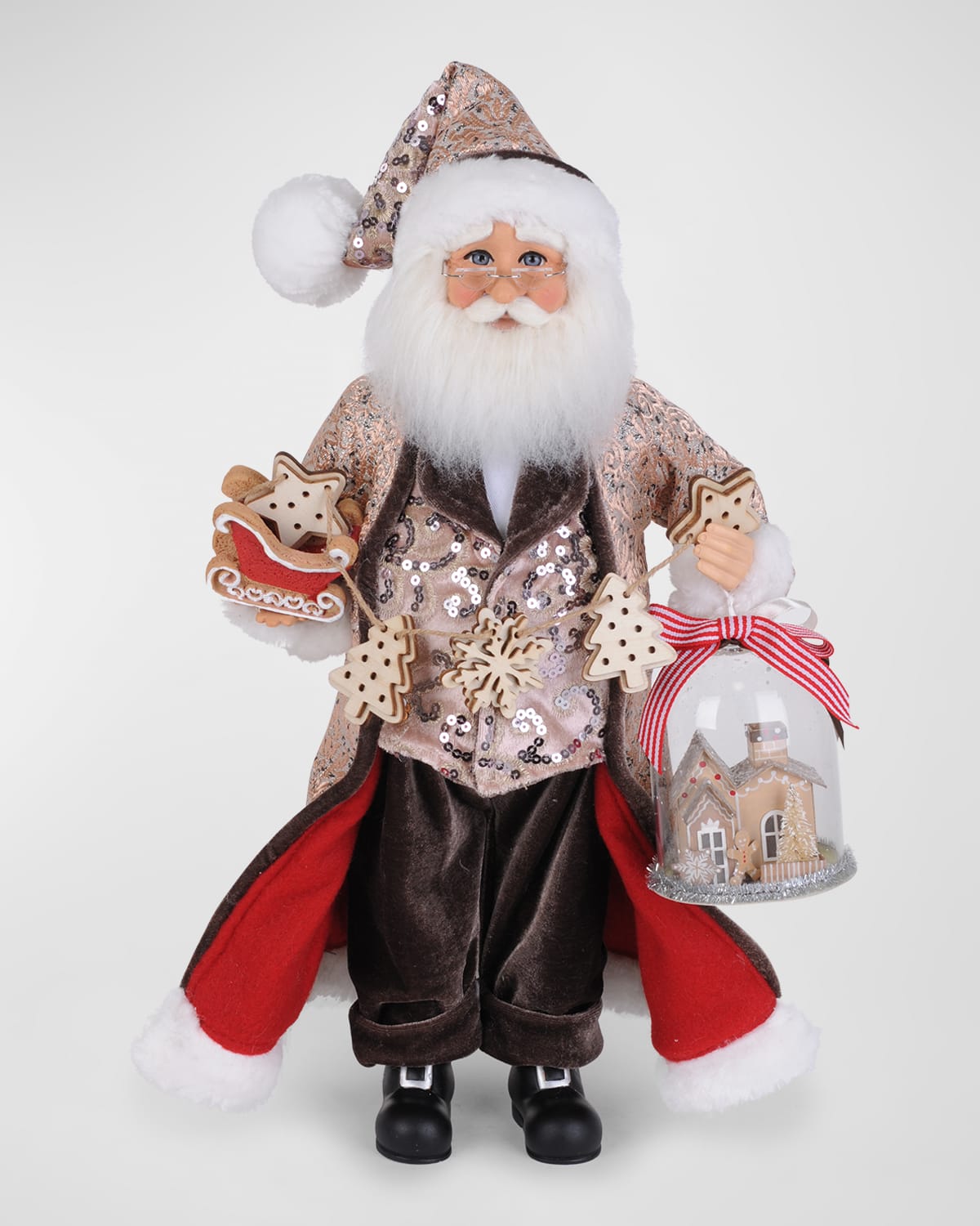 Karen Didion Originals Ginger Snap Santa