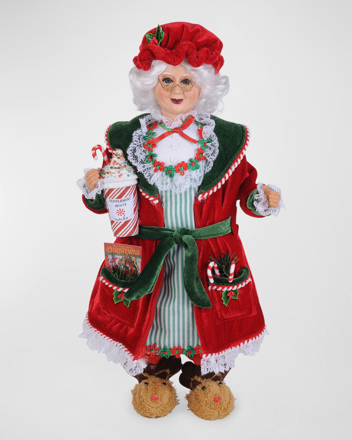 Karen Didion Originals Comfy Cozy Mrs. Claus Figure