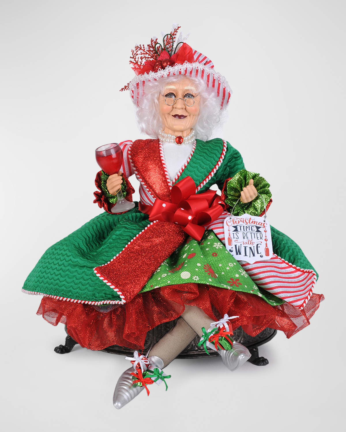 Karen Didion Originals Christmas Cheer Mrs. Claus