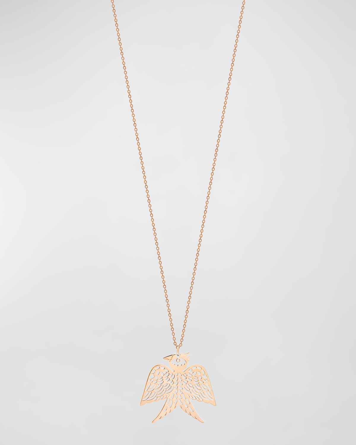 Georgia on Chain 18K Rose Gold Necklace