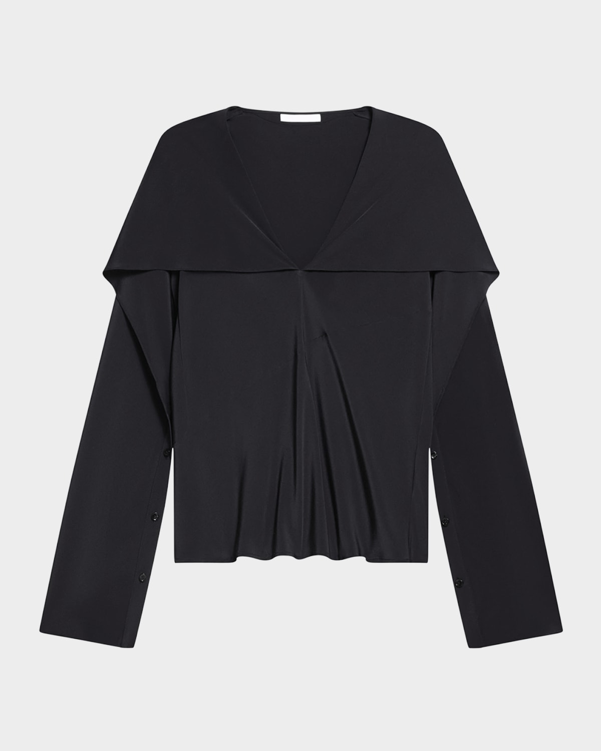 Silk Scarf Blouse