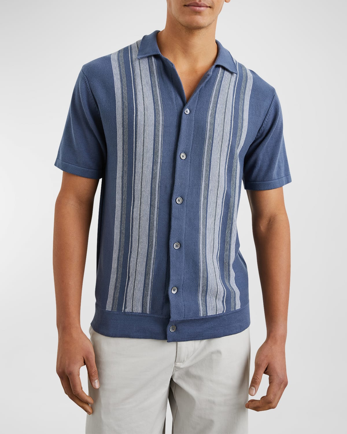 Shop Rails Men's Silas Button-down Shirt In Marrakesh Blue Multi