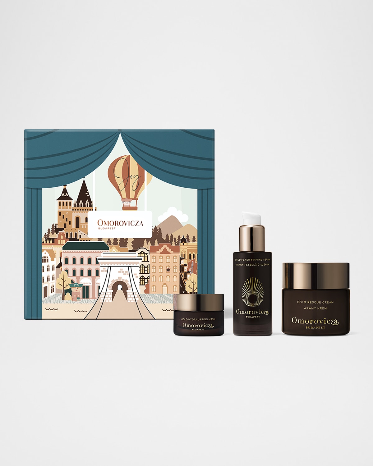 OMOROVICZA LIMITED EDITION GOLD TRIO GIFT SET