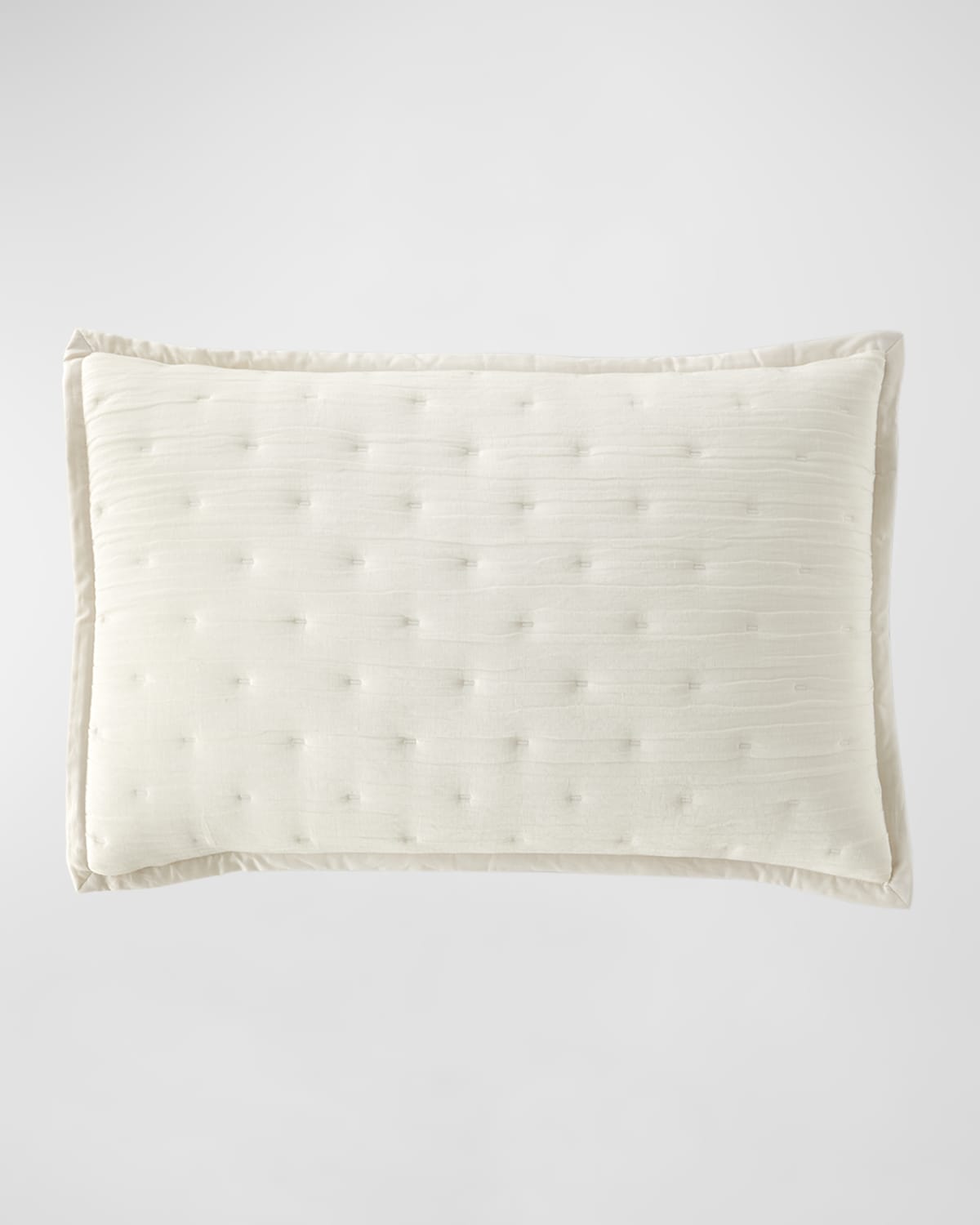 Donna Karan Home Meditate Standard Sham In Ivory