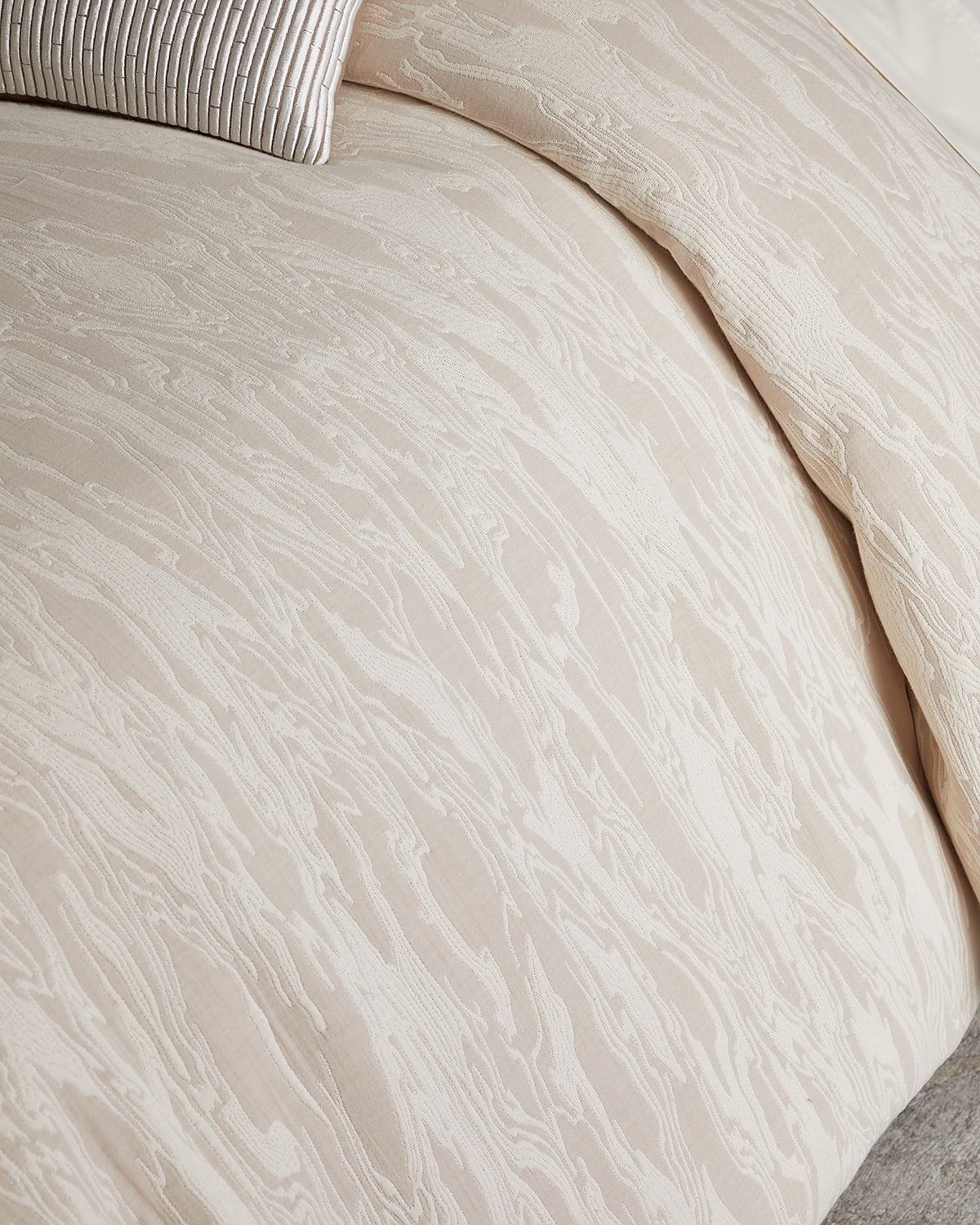 Donna Karan Home Tranquility Duvet, Full-queen In Linen