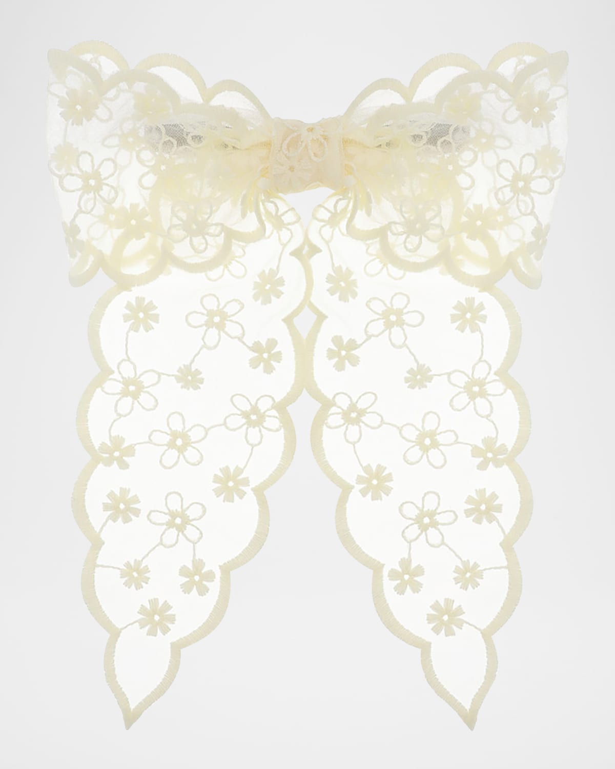 Wallflower Bow Barrette