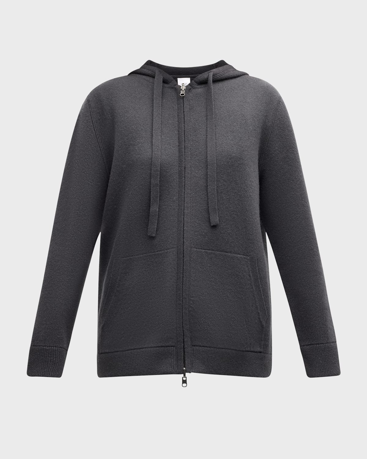 Cashmere Reversible Zip-Front Hoodie
