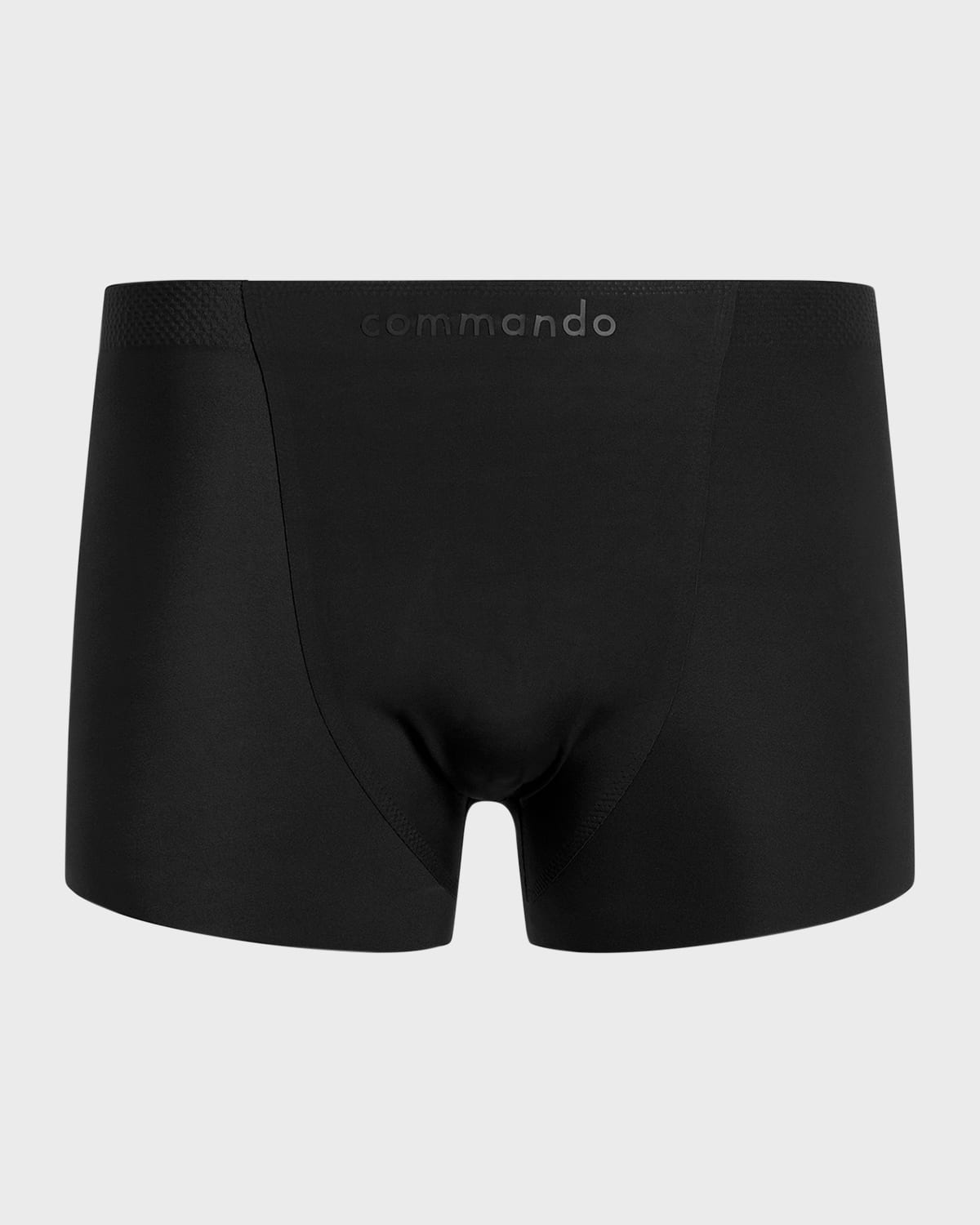 Commando Men's Bonded Microtech Boxer Briefs In Black