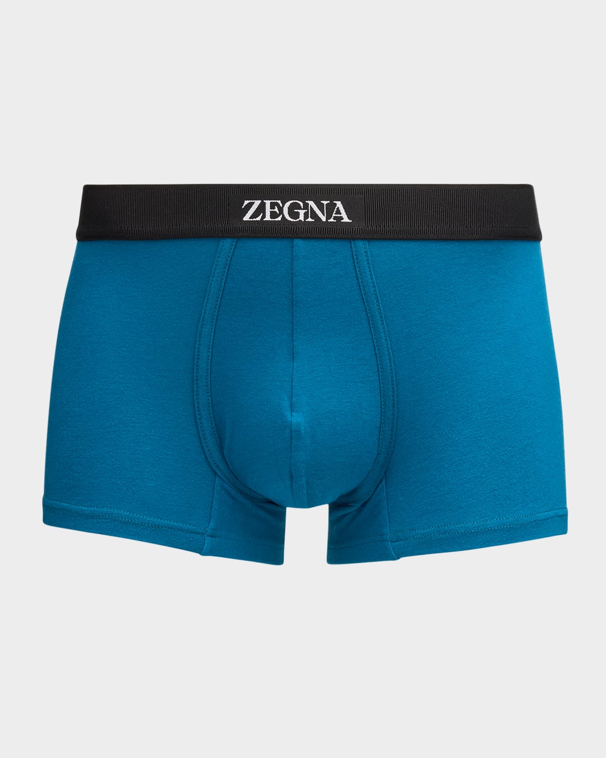 ZEGNA MEN'S STRETCH COTTON TRUNKS 