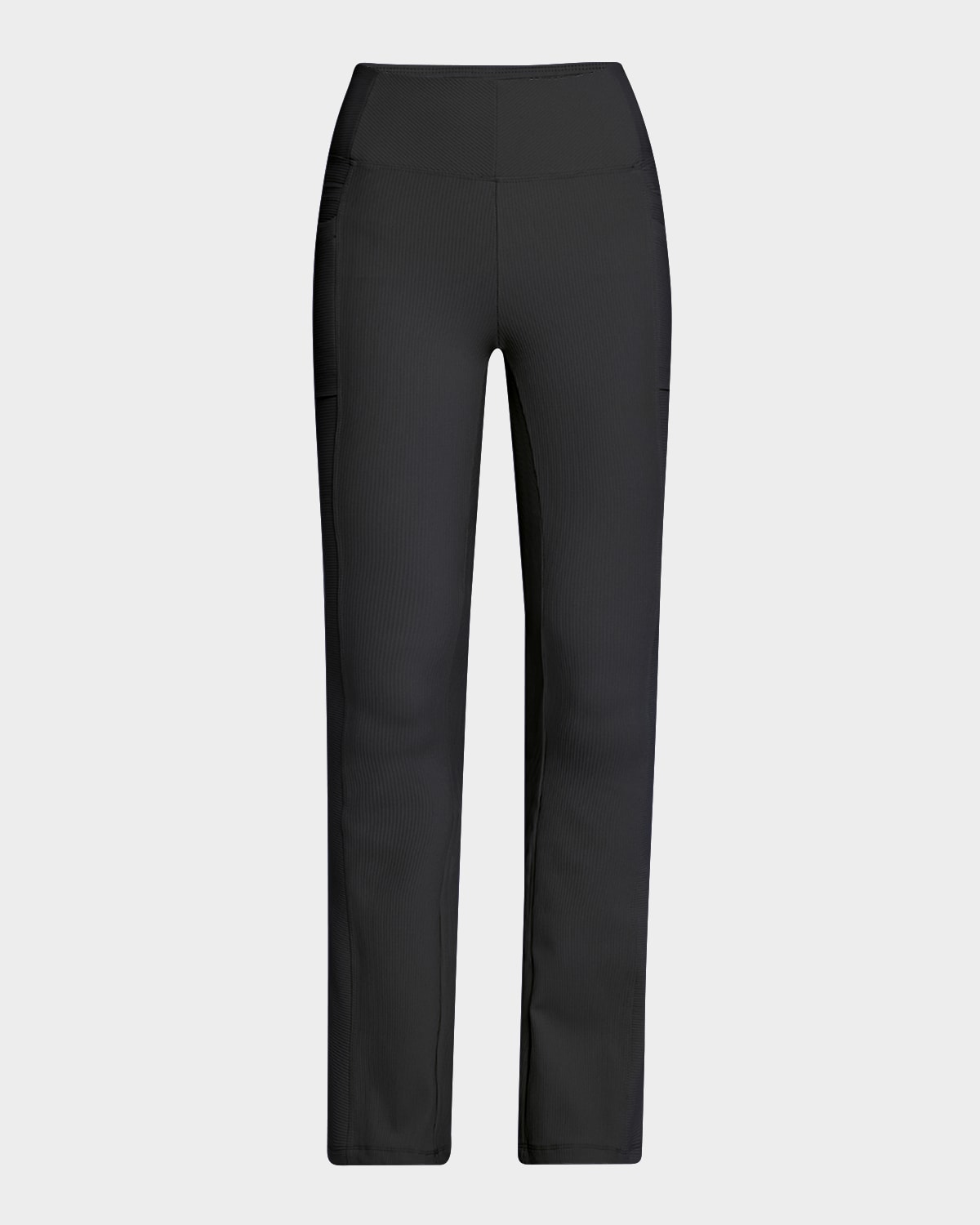 Directional Rib Bootcut Pants