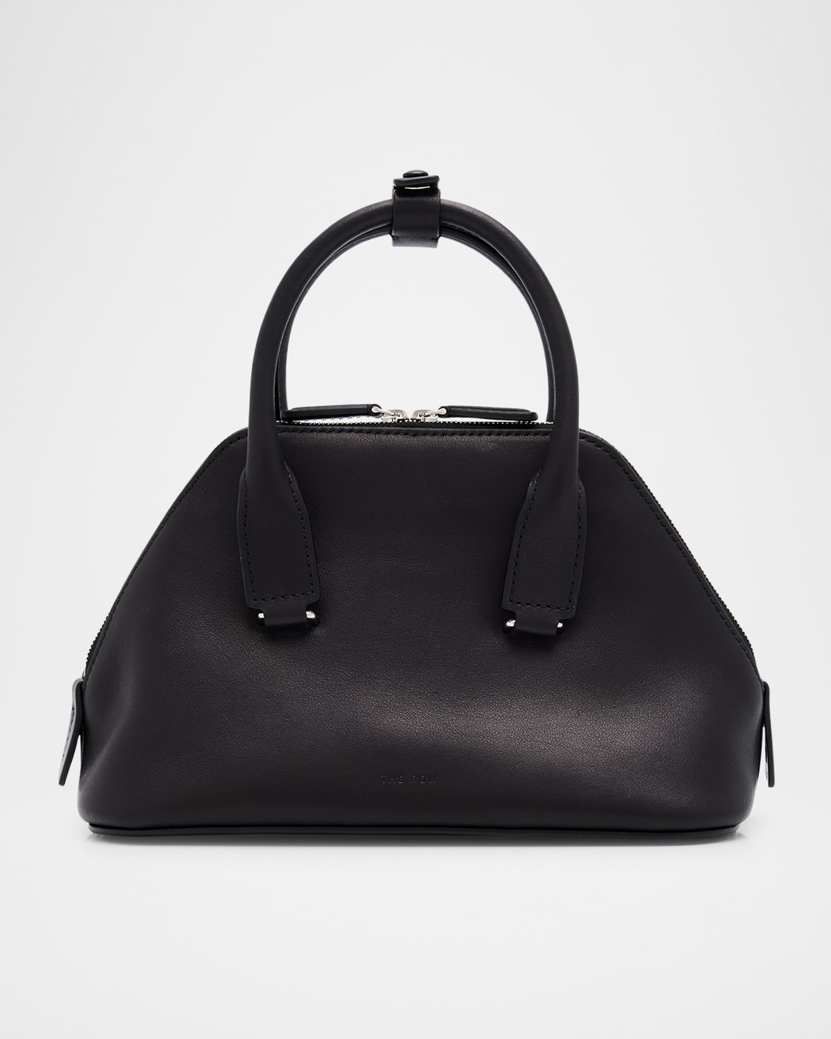 THE ROW MINI DEVON IN SADDLE LEATHER 