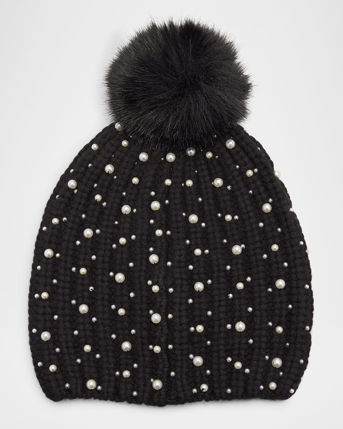 The Celeste Embellished Wool-Blend Beanie