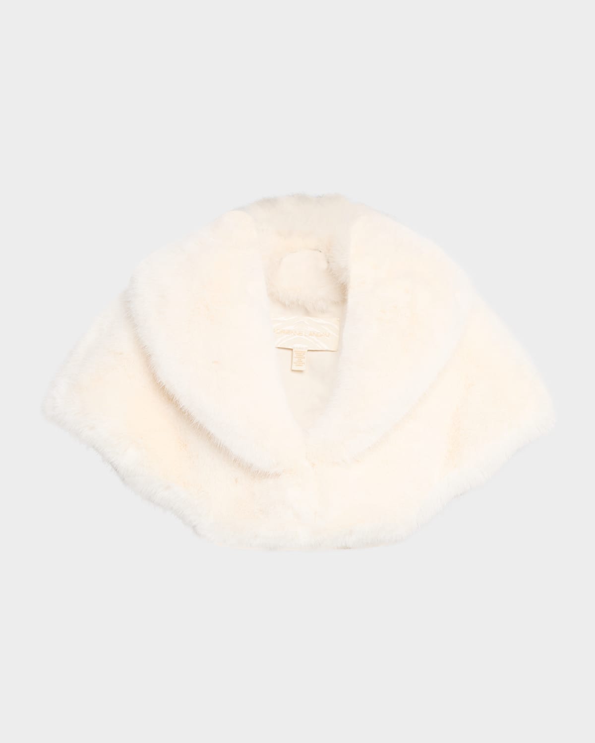 The Adrienne Faux Fur Capelet