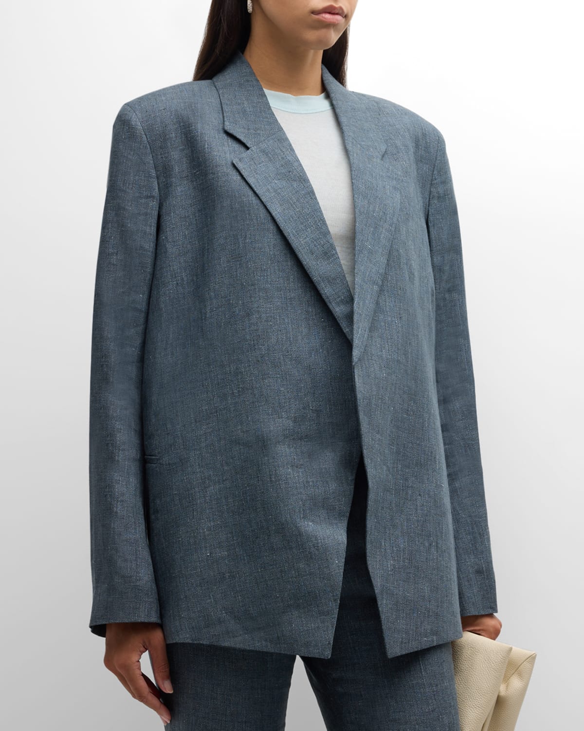 Polus Linen Suit Jacket