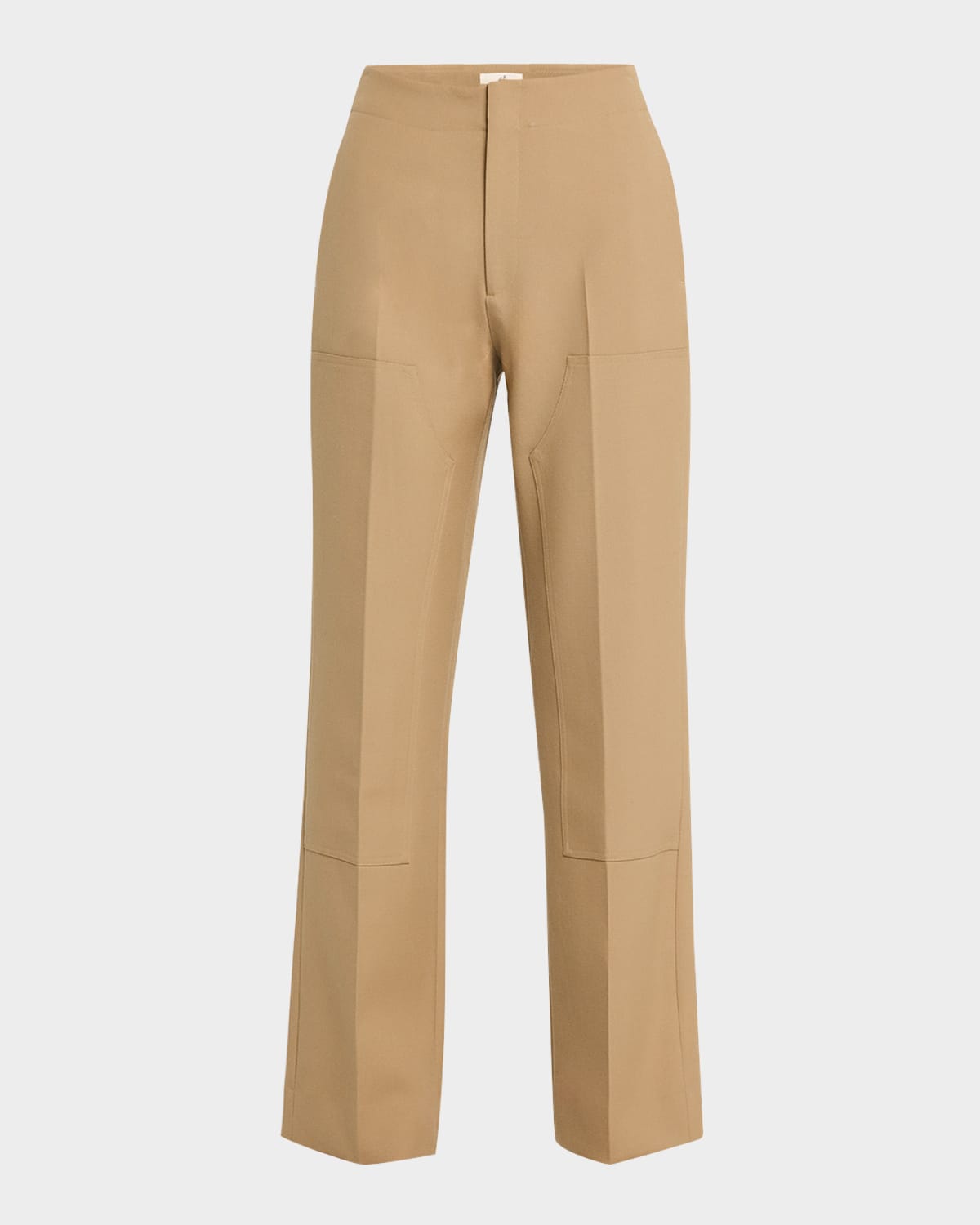 BITE STUDIOS WORKER TWILL STRAIGHT-LEG TROUSERS 
