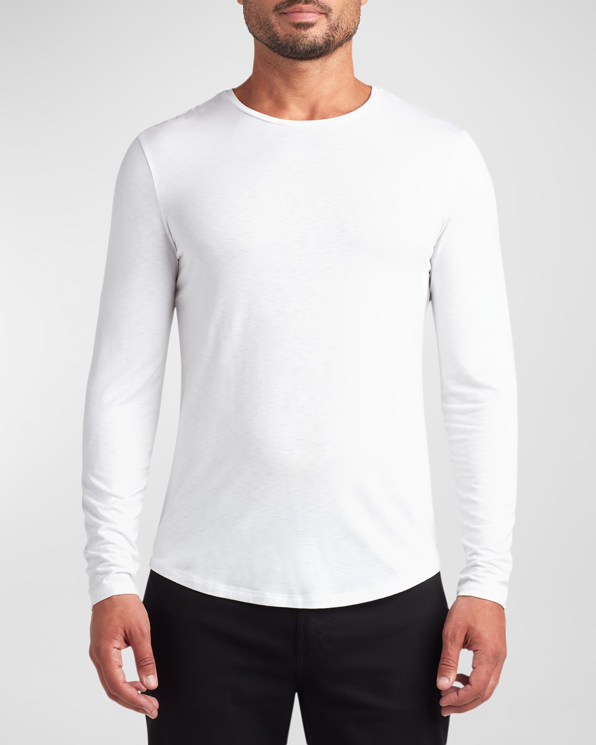 Shop Monfrere Men's Dann Long-sleeve Shirt In Blanc