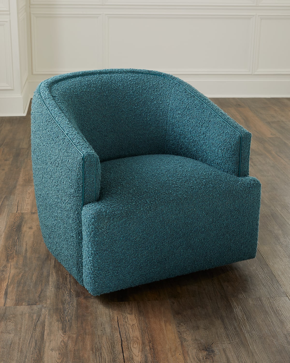 Massoud Zion Accent Chair In Blue