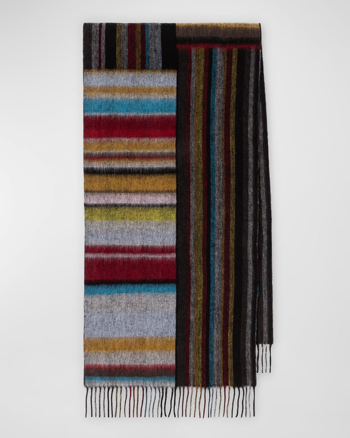 Men's Lambswool Signature Mash Up Scarf