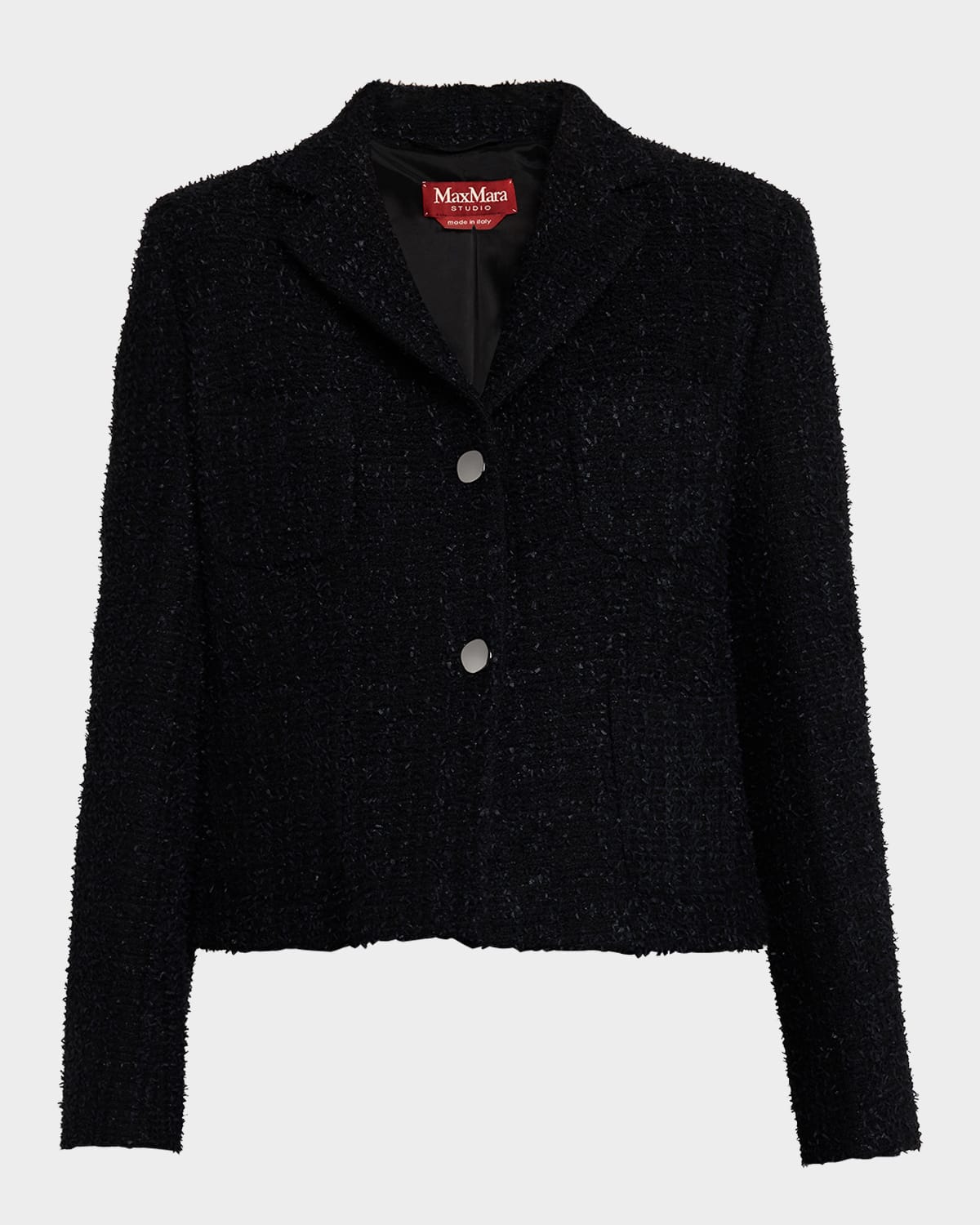 Aureo Button-Down Tweed Jacket