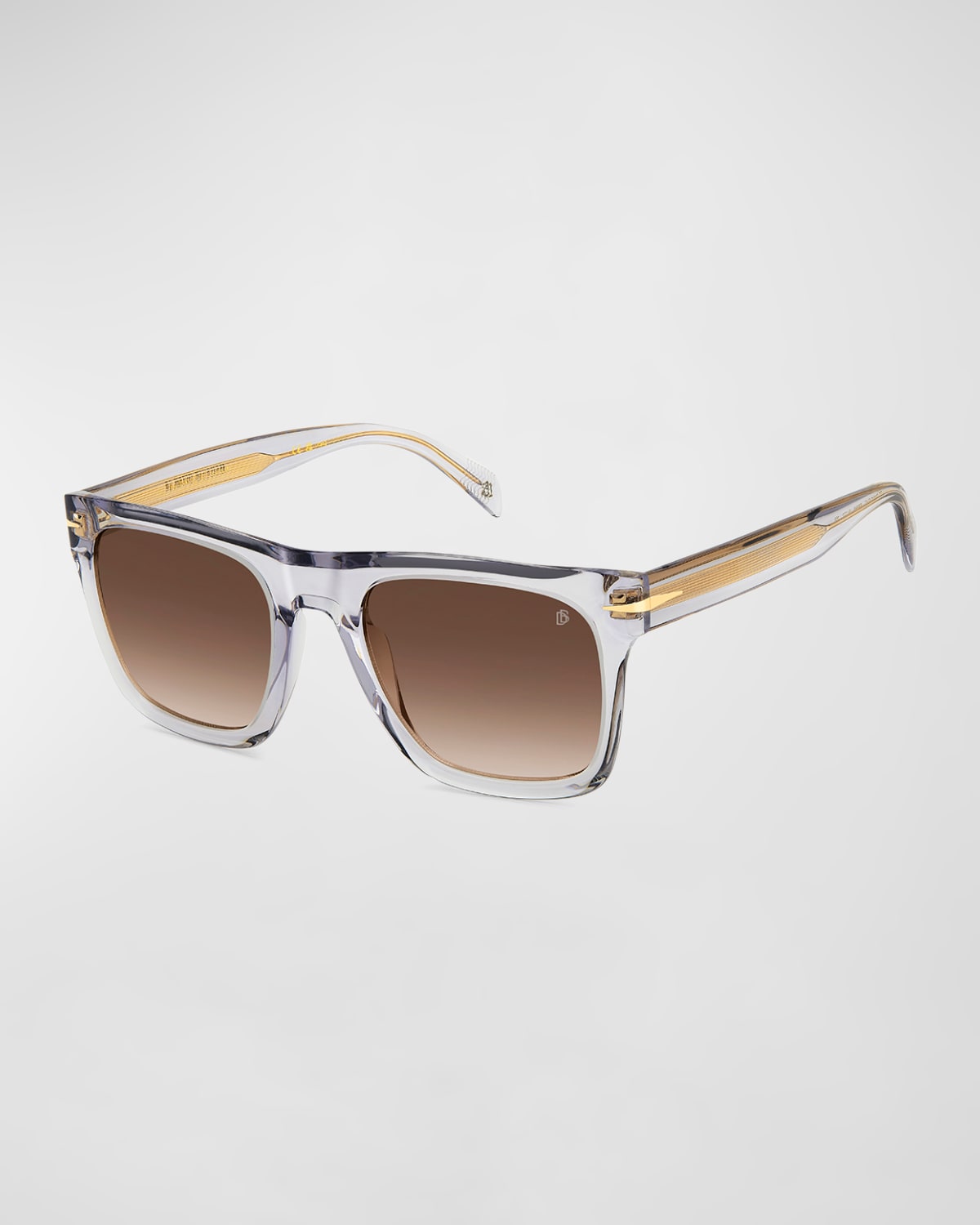 Men's Acetate Square Sunglasses