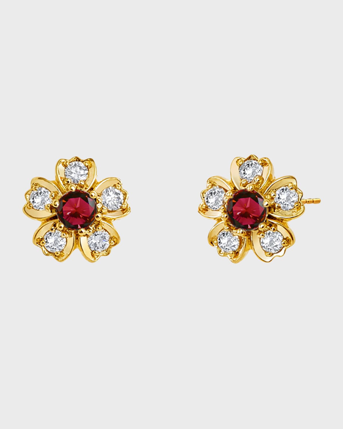 Jardin Flower Stud Earrings
