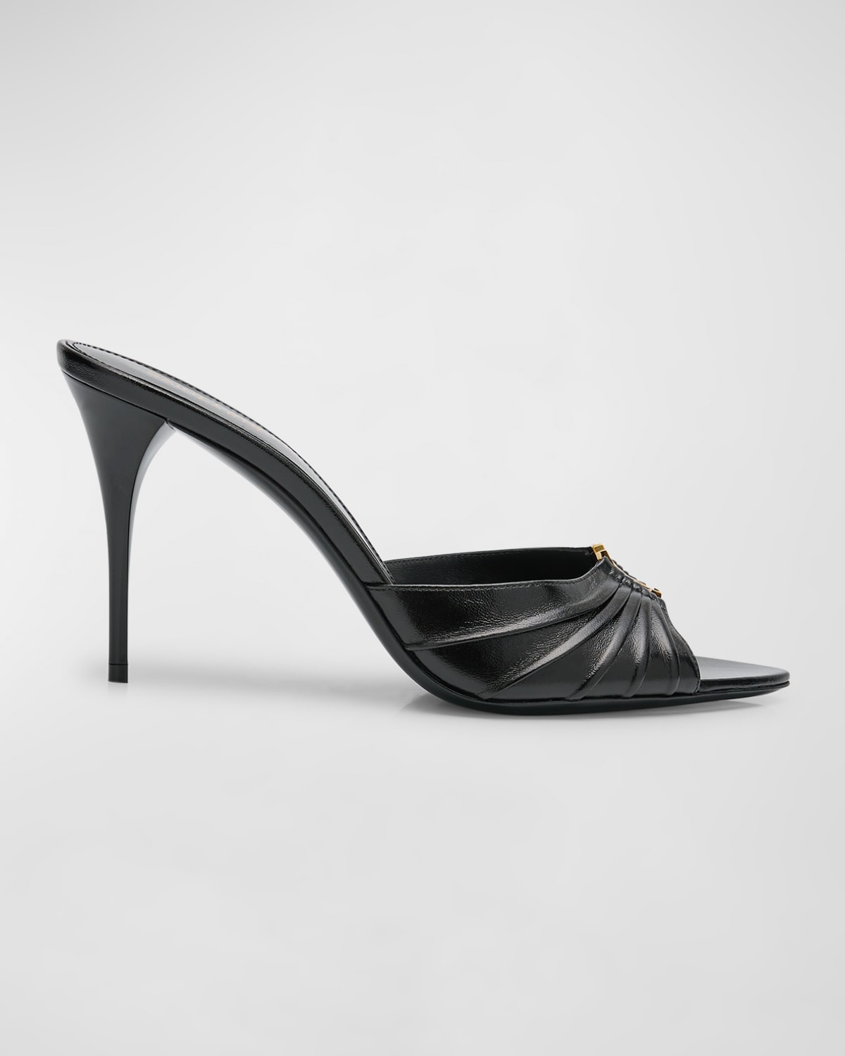 Saint Laurent Babylone Mules In Black