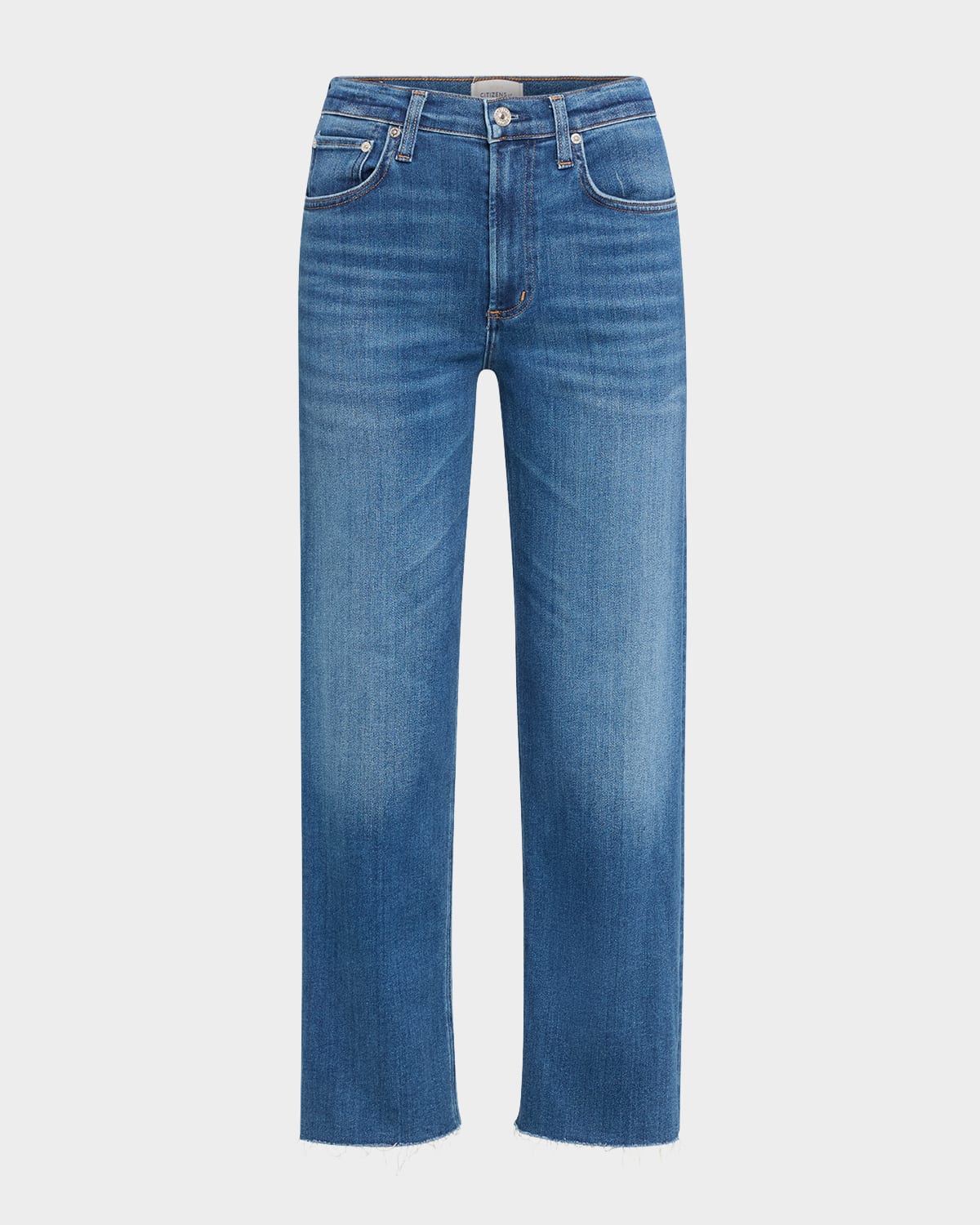 CITIZENS OF HUMANITY PALMA STRAIGHT RAW HEM JEANS 