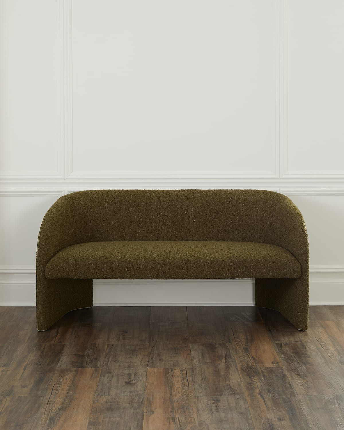 Massoud Reynoso Upholstered Settee In Moss