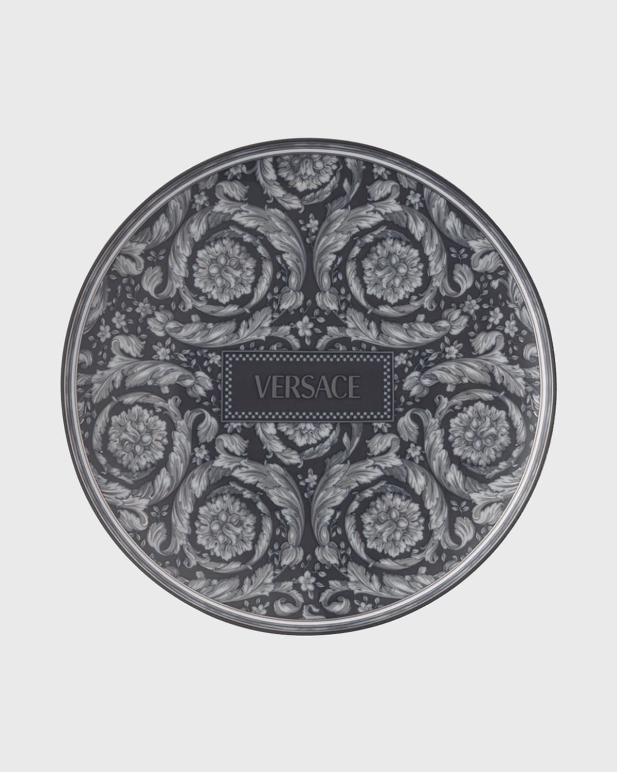 Versace Barocco Haze Bread & Butter Plate In Grey