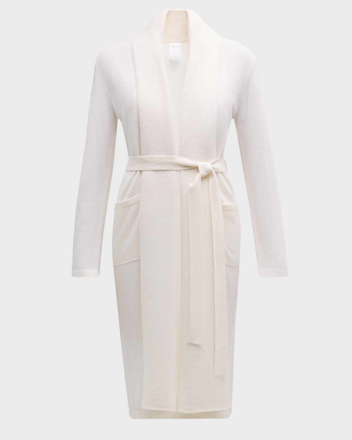 Cashmere Shawl-Collar Robe
