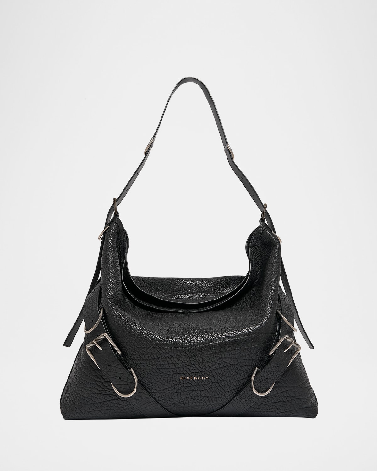 Men's Voyou Large Bag in Embossed Leather