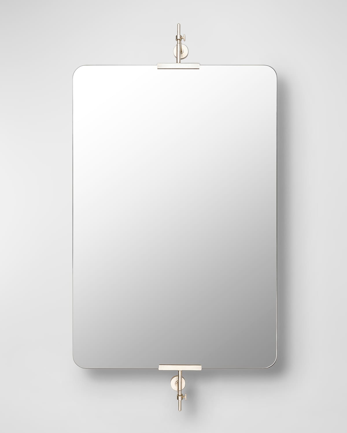 Surya Rugs Anastasya 46" Wall Mirror, Silver In Silver