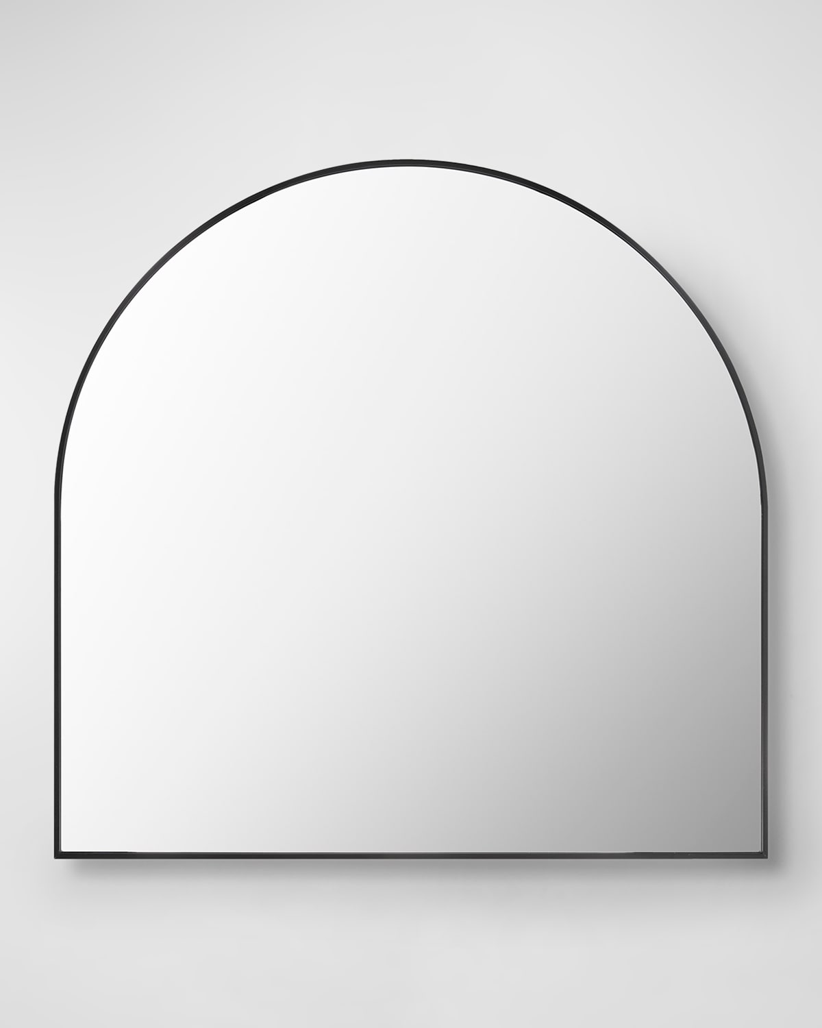 Surya Rugs Aranya 36" Wide-arch Wall Mirror, Black In Black