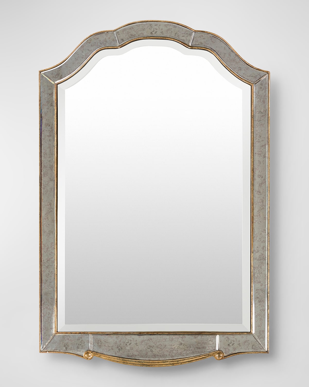 Surya Rugs Oleandar 48" Framed Mirror In Gold