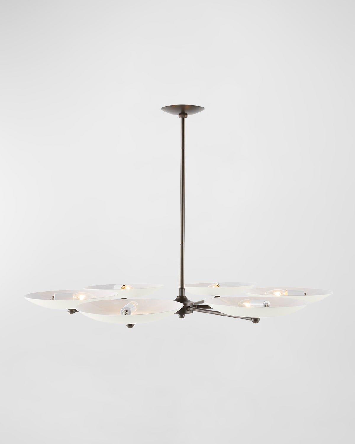Arteriors Griffith 40" 6-light Chandelier In White