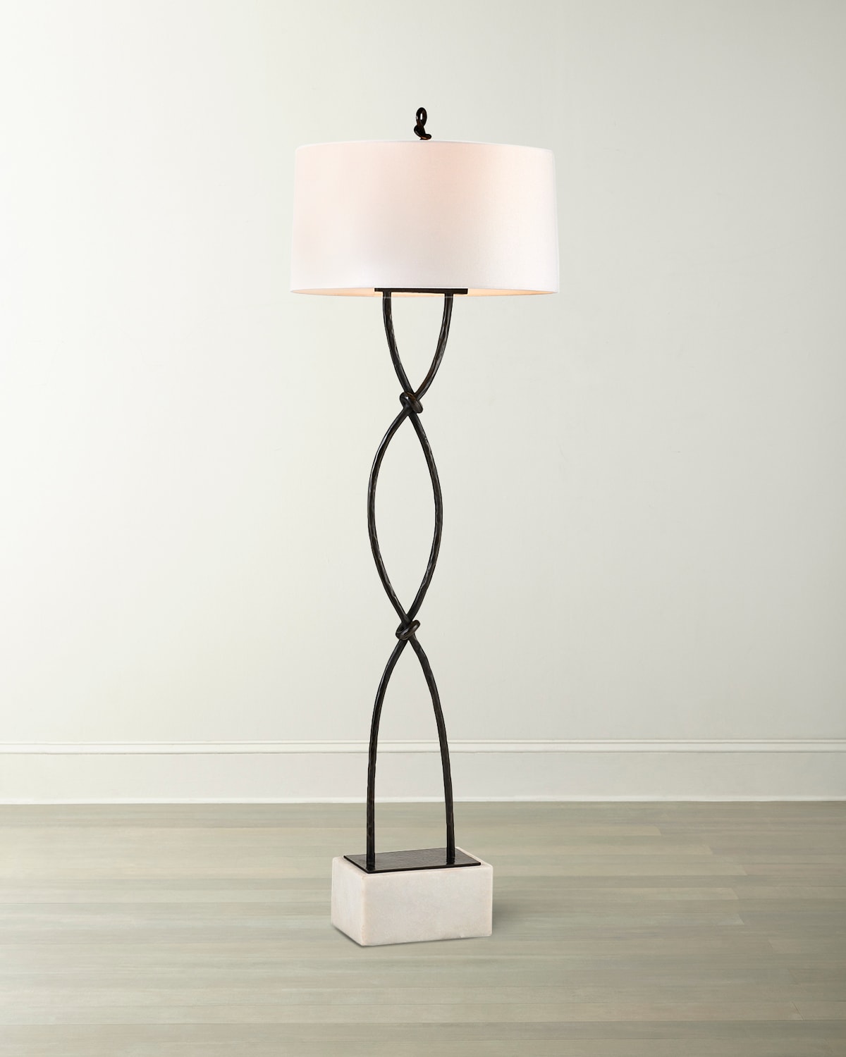 Arteriors Dutton 72" Floor Lamp In Black