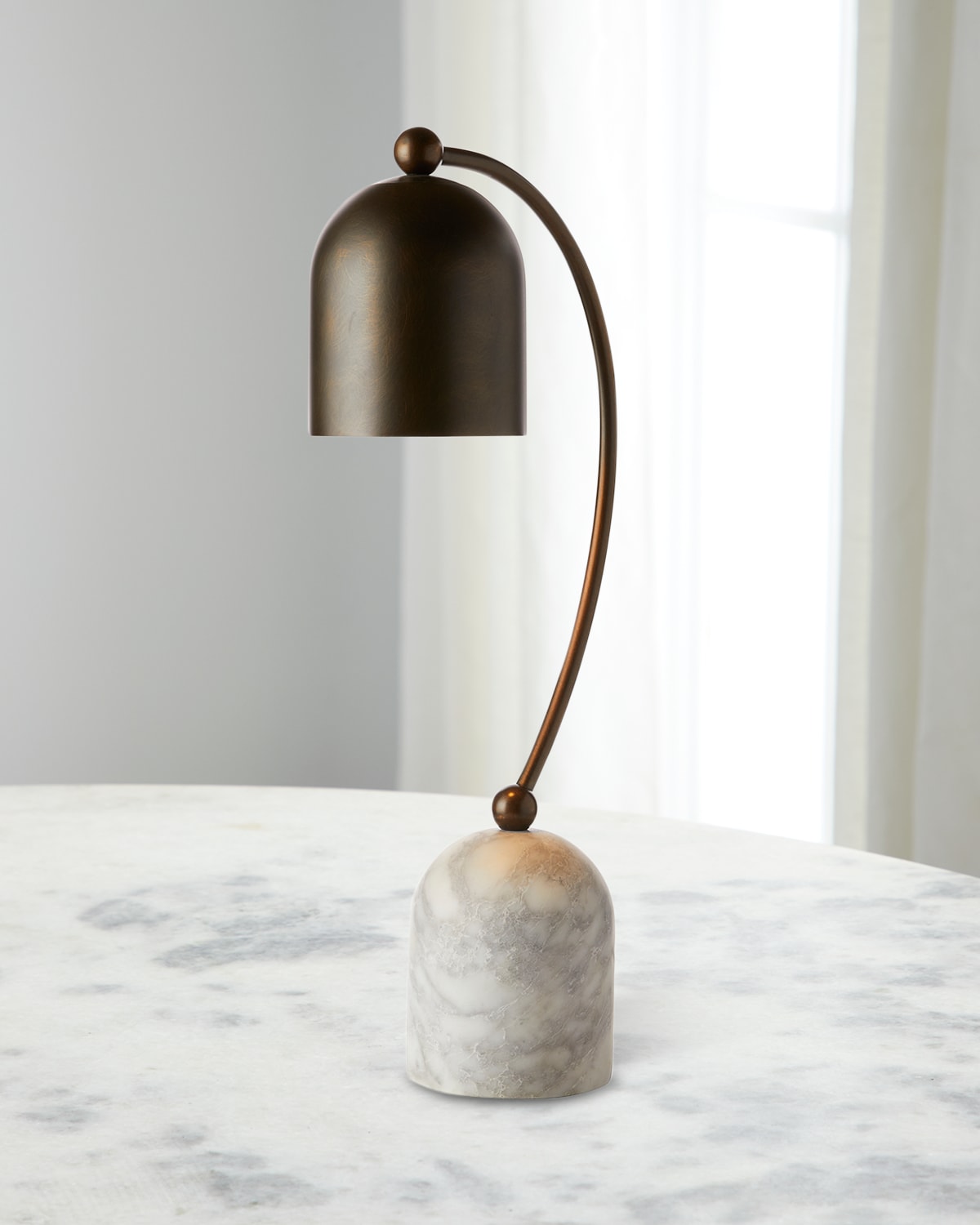 Arteriors Daley 23" Desk Lamp In Black