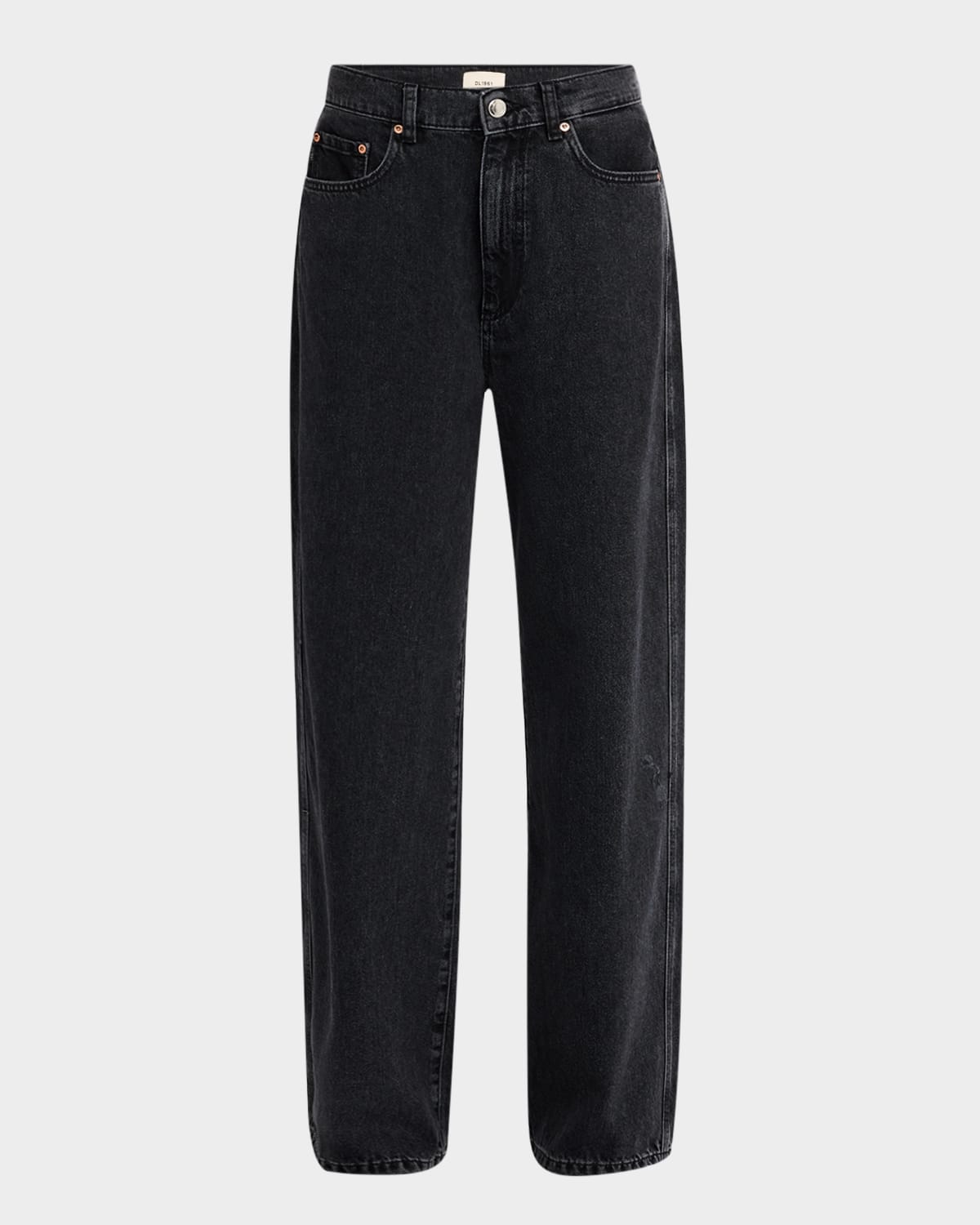Dl1961 Taylor Ultra High-rise Barrel Jeans In Nightshade