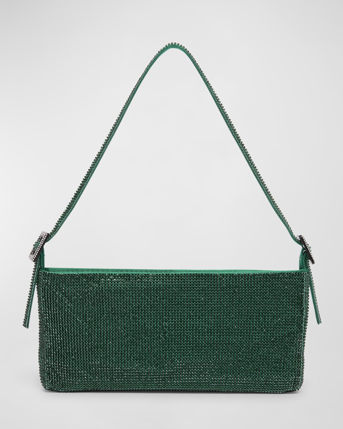 Benedetta Bruzziches Your Best Friend La Grande Mesh Crystal Shoulder Bag In Satisfaction
