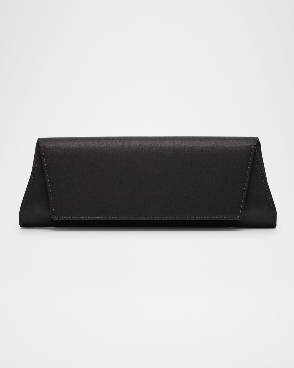 AKRIS ANOUK SMALL SATIN CLUTCH BAG 
