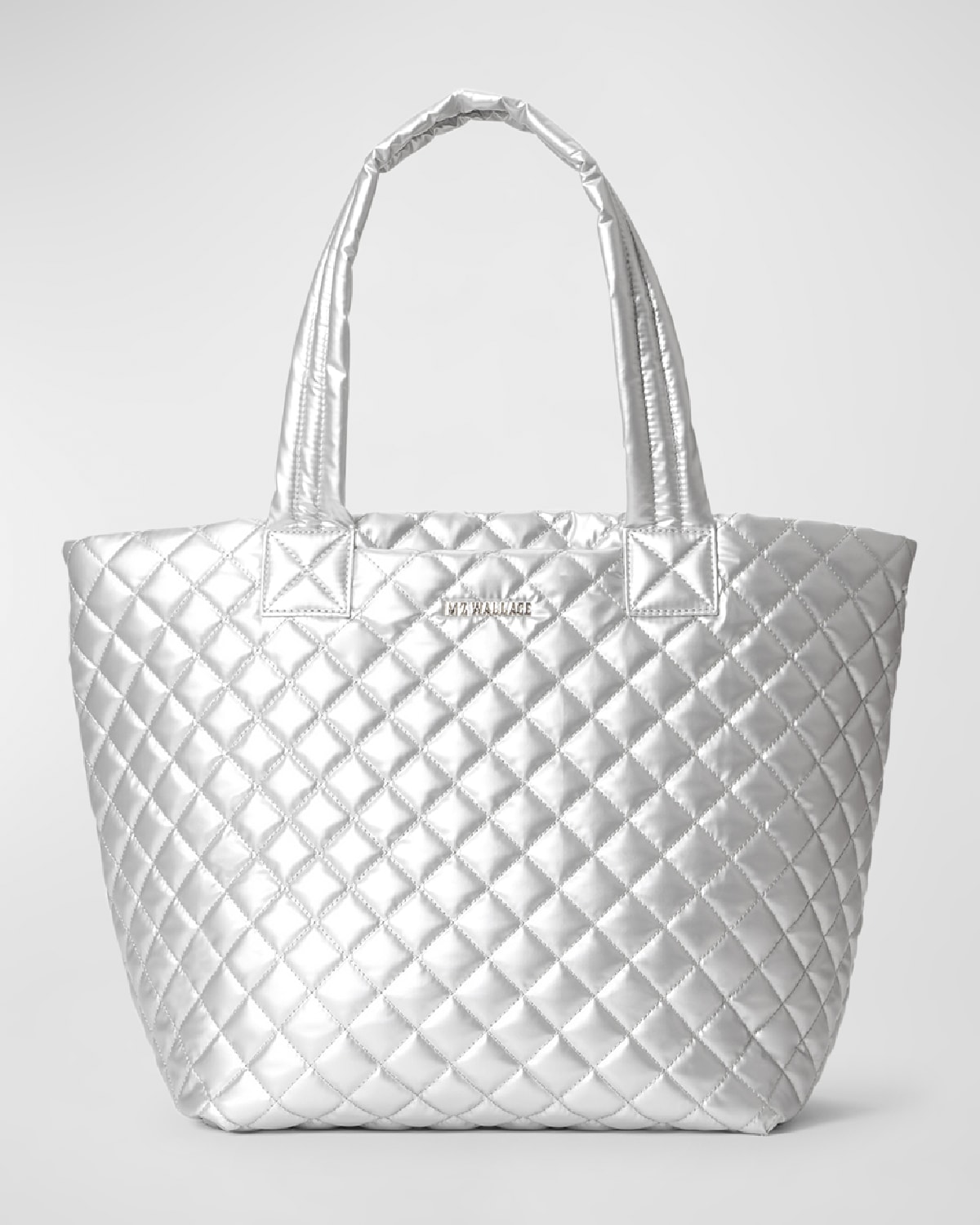 Metro Deluxe Medium Quilted Nylon Tote Bag