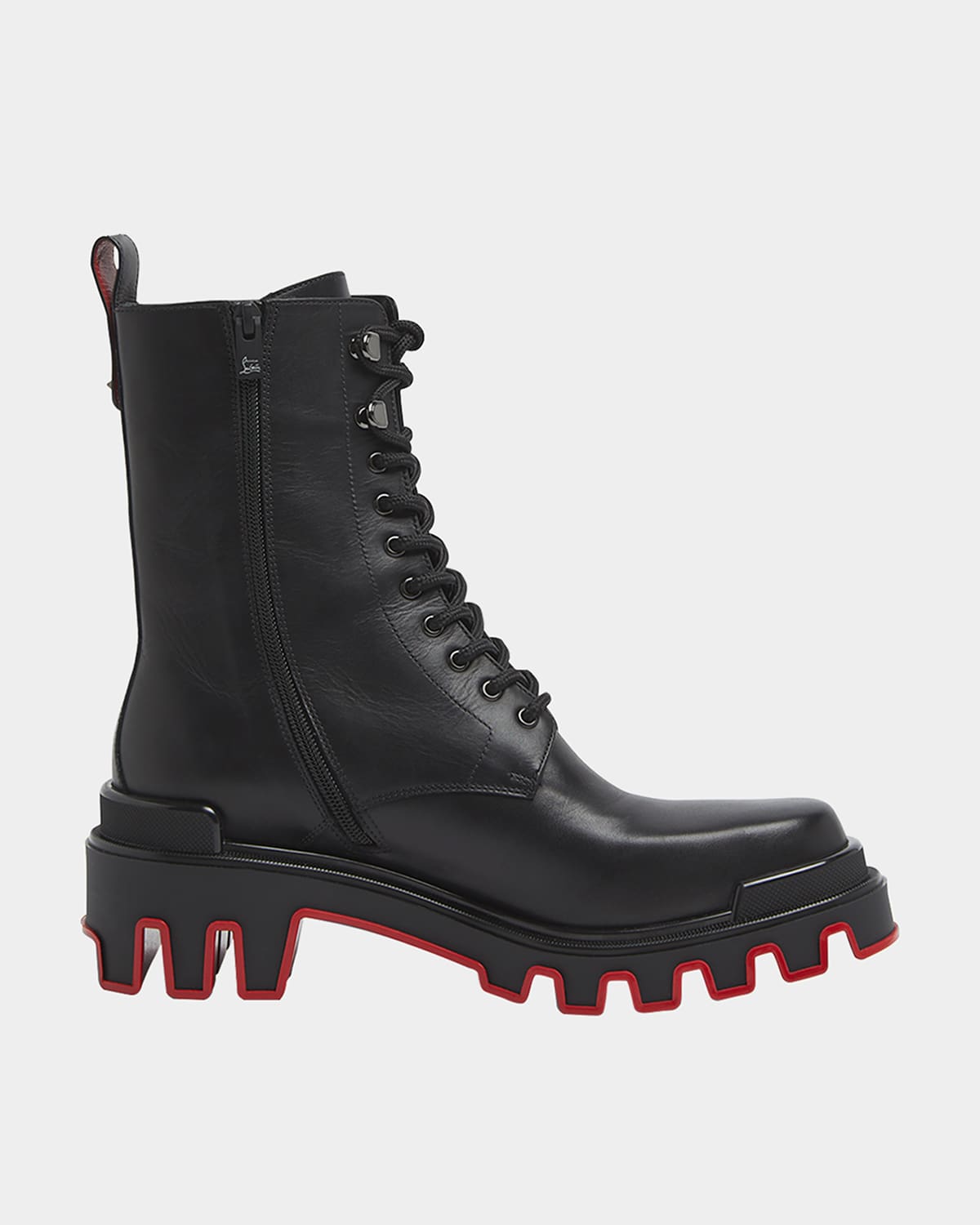 Men's Trott Dune Lugged Leather Combat Boots